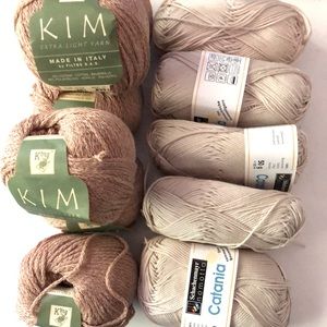 Cotton combo, 5 Schachemayr and 6 Rosina balls